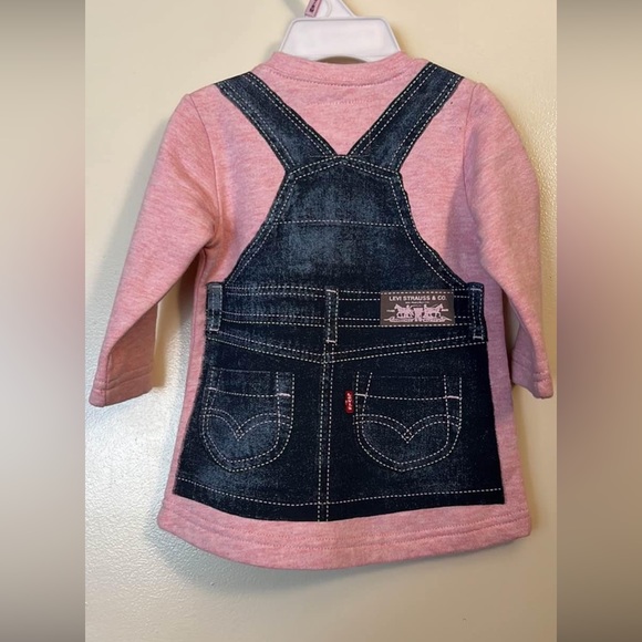 3-6 Month Levi’s Sweater Dress 🌺 (free with purchase) ✨Host Pick✨ - Picture 3 of 3